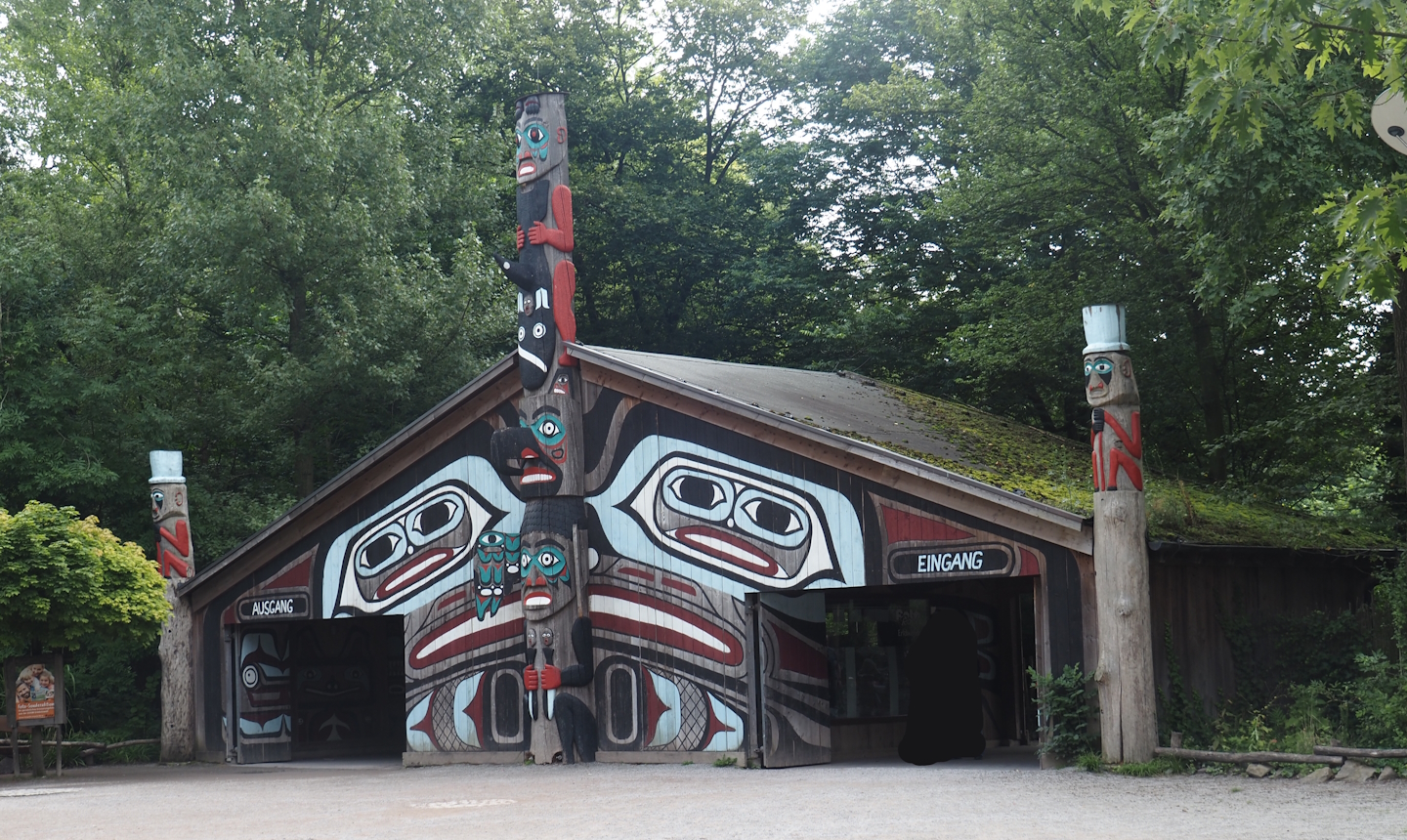 Entrance and exit of the Alaska section, 2024-08-05