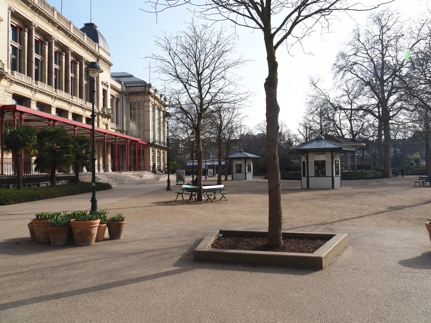 Entrance area and Administration and conference building, 2022-03-16