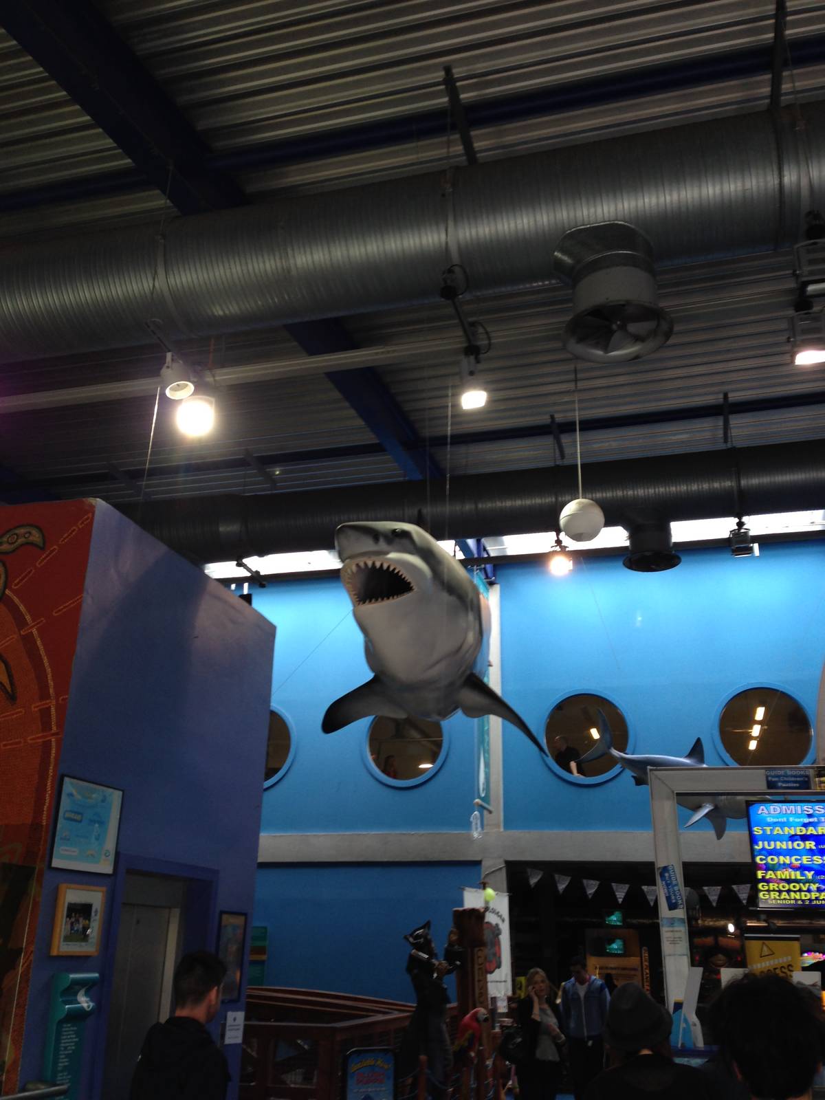 Entrance Area at Blue Planet Aquarium - 05/10/2013