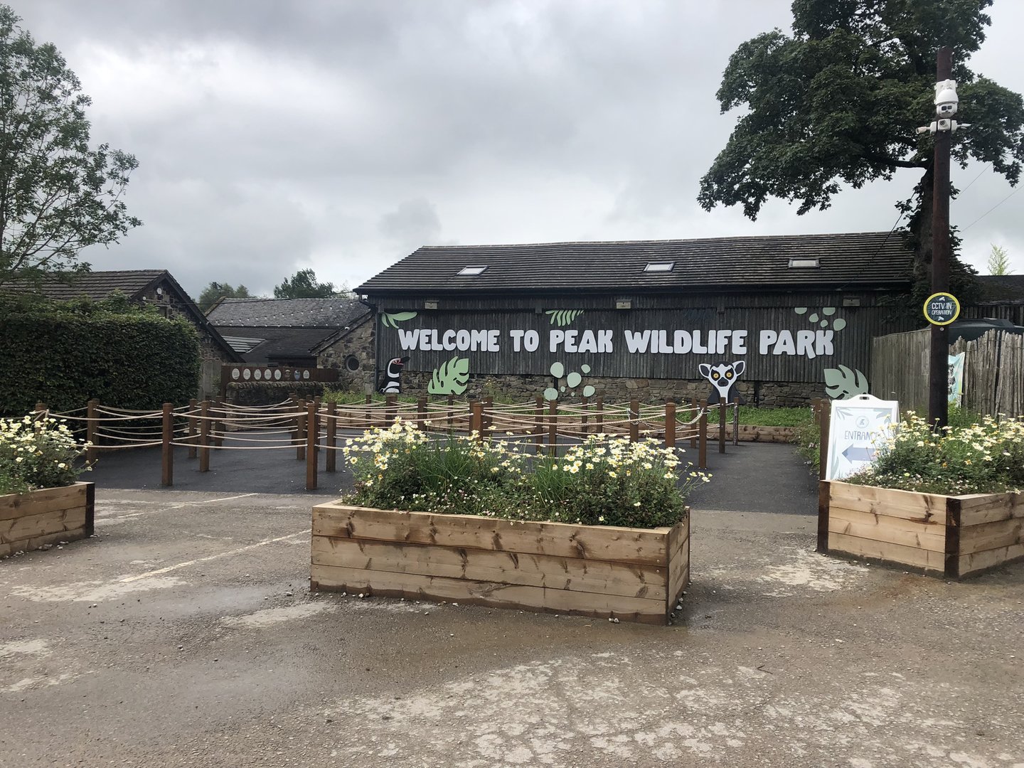 Entrance Area at Peak Wildlife Park (August 2023)