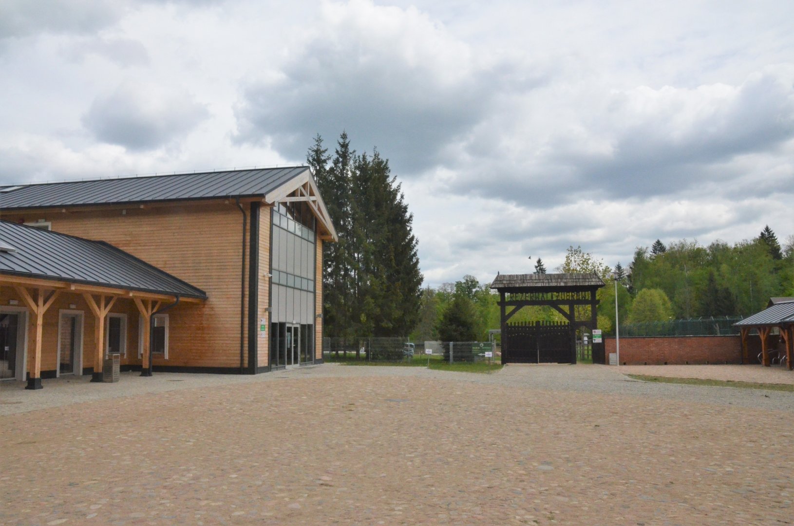 Entrance Area at Rezerwat Pokazowy Żubrów, Białowieża 07/05/19