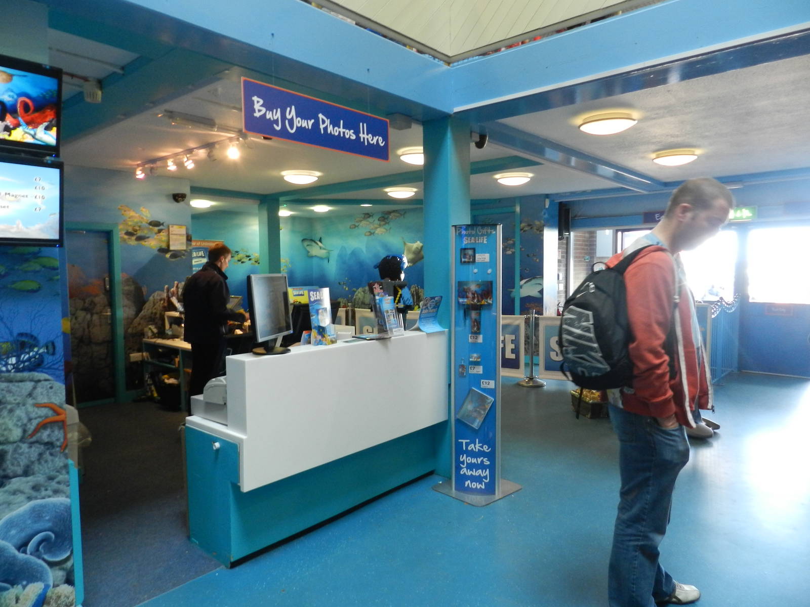 Entrance Area at SEA LIFE Scarborough - 26/08/2012