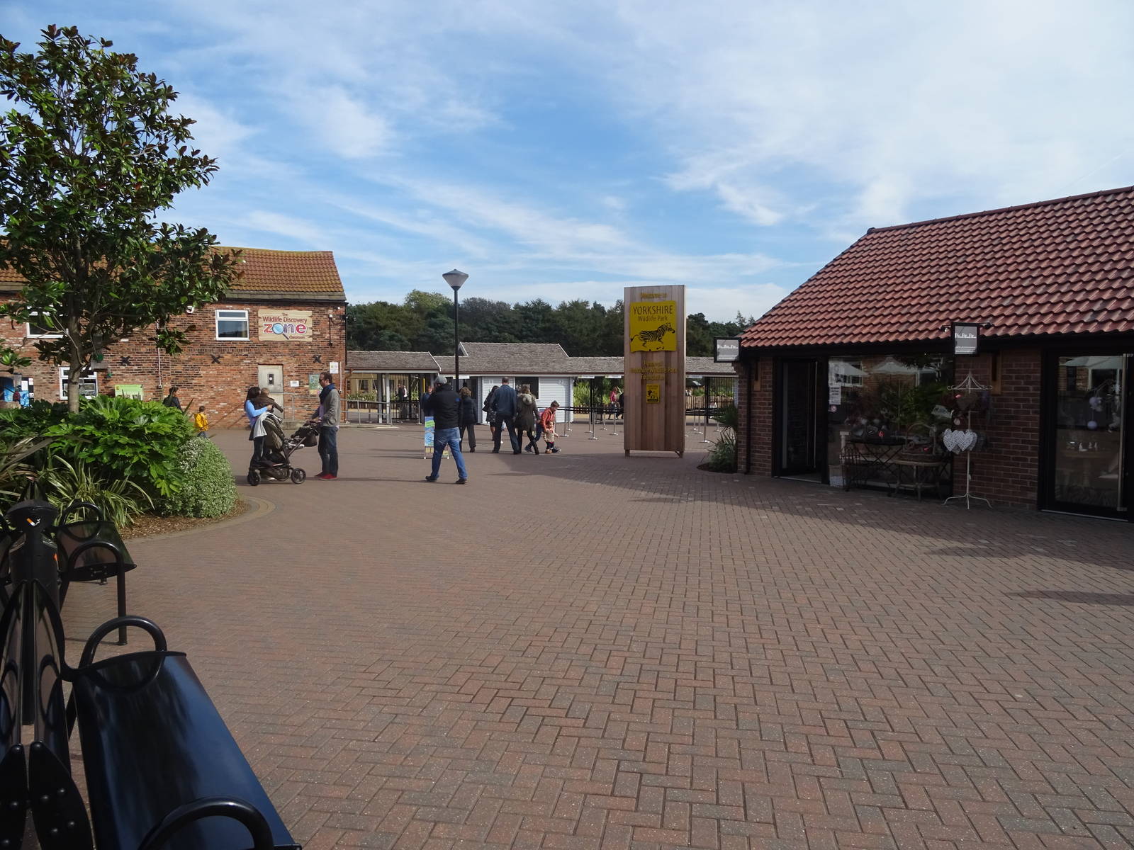 Entrance Area at Yorkshire Wildlife Park