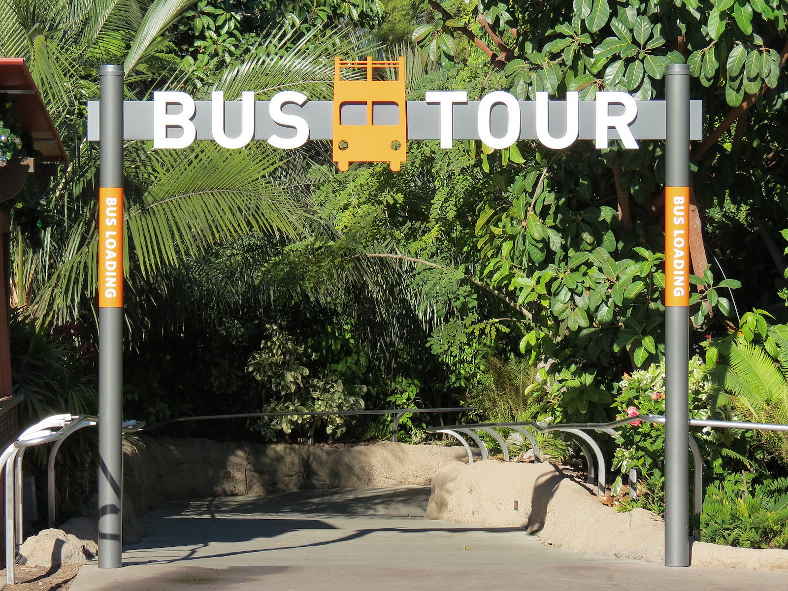 Entrance Area - Bus Tour Entrance