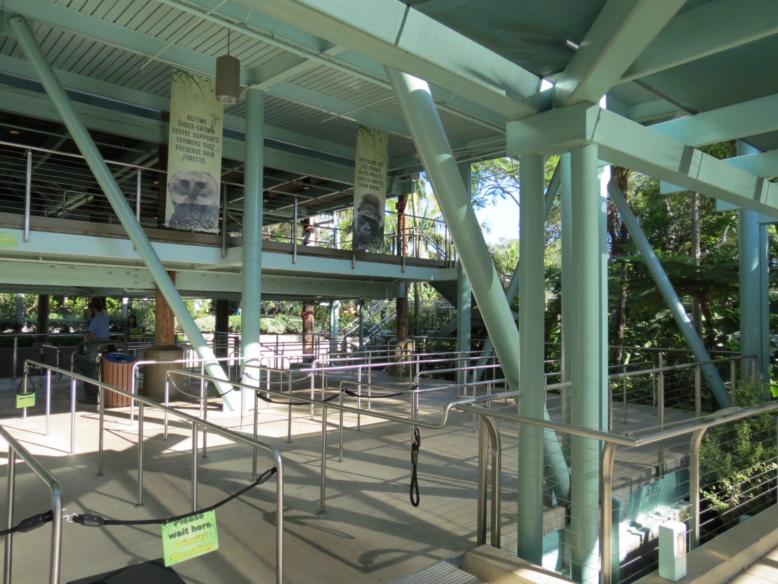 Entrance Area - Bus Tour Loading Station