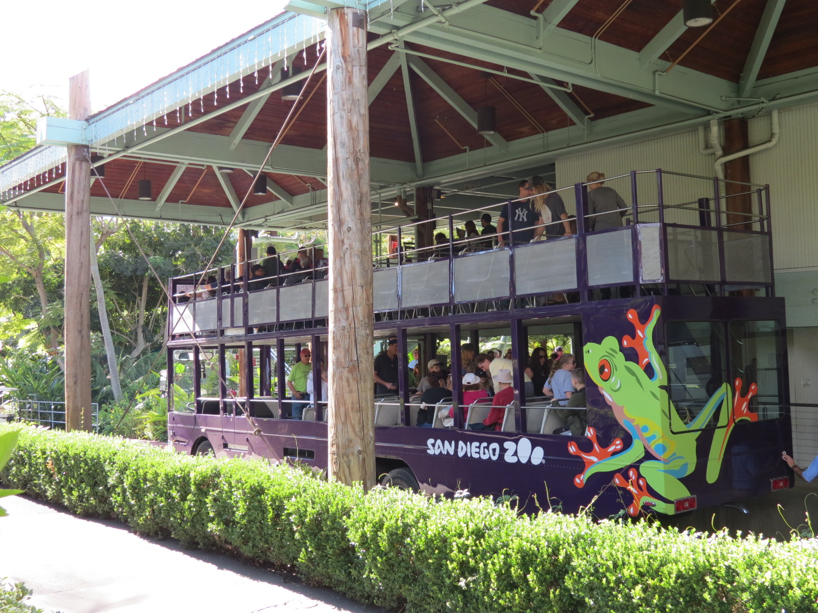 Entrance Area - Bus Tour Loading Station