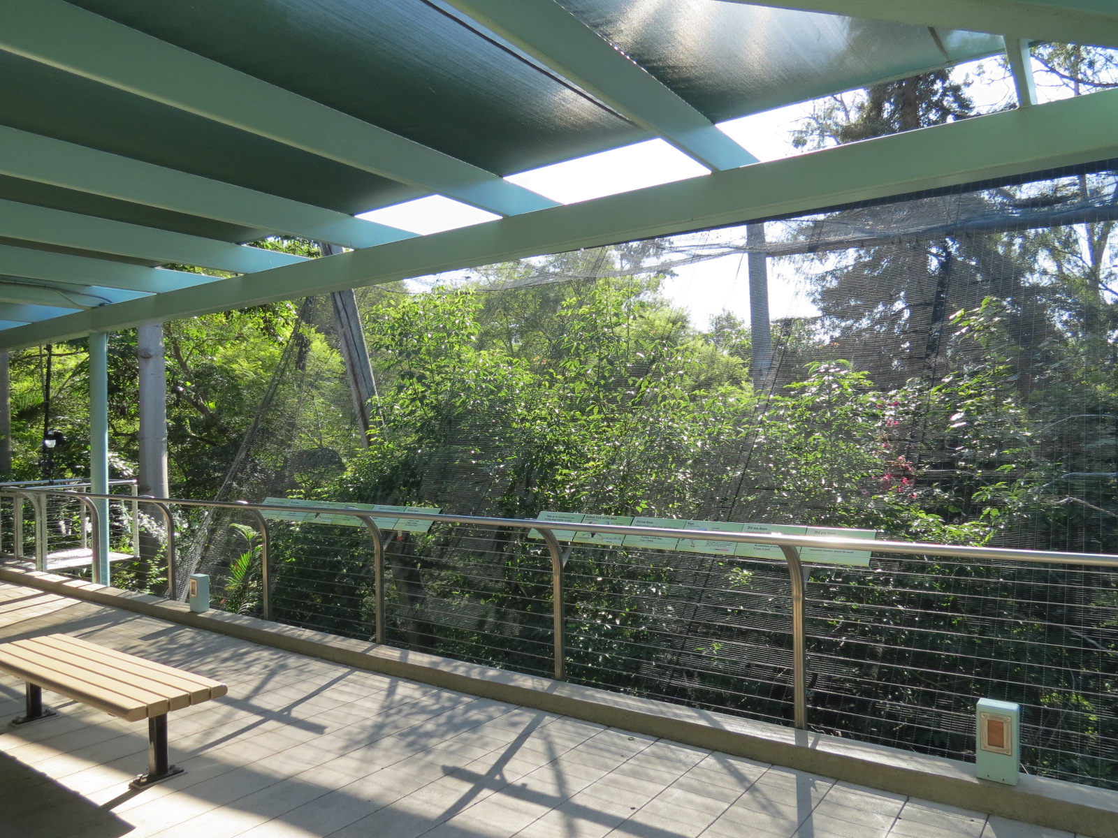 Entrance Area - Bus Tour Queue Aviary