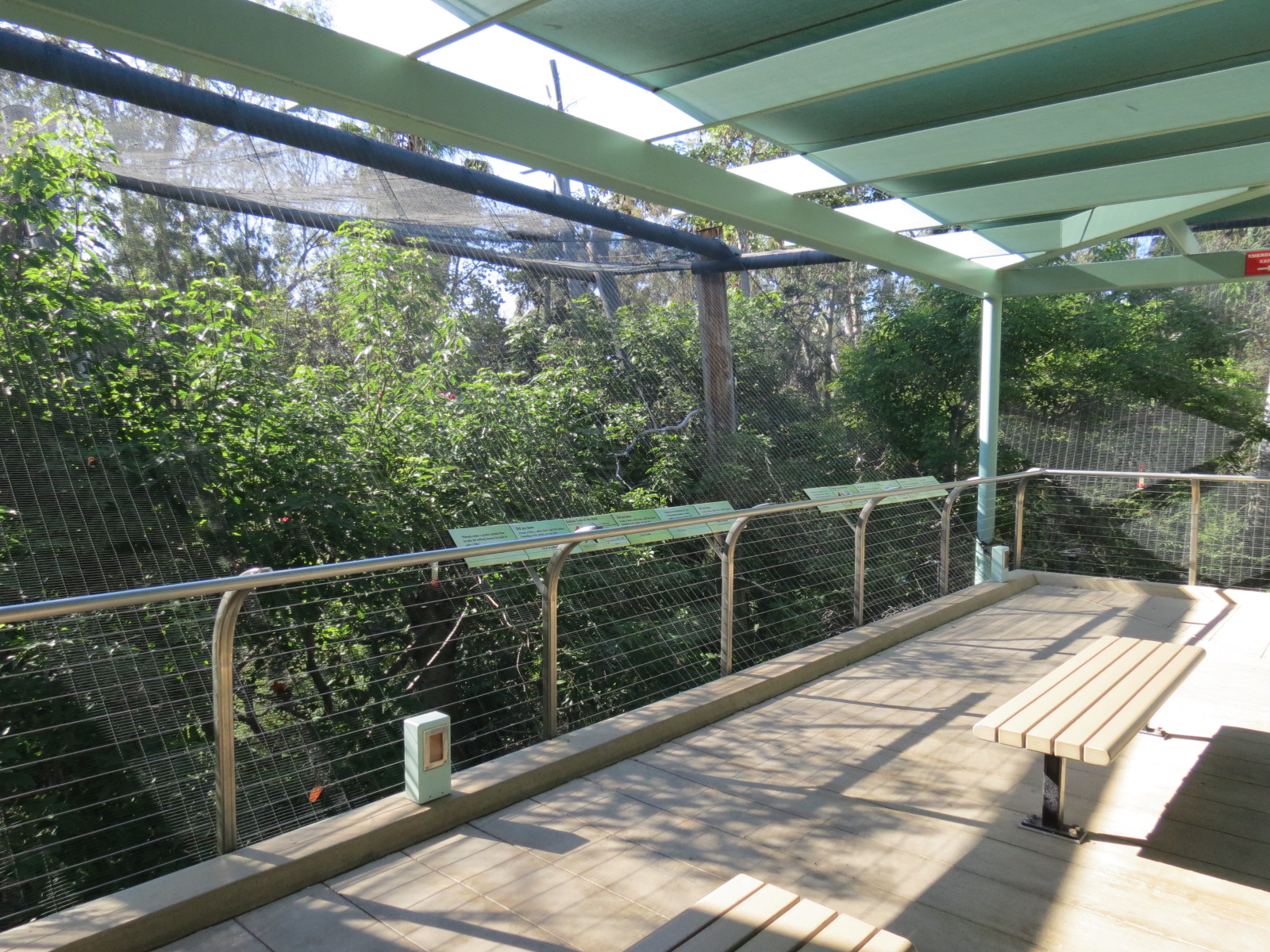 Entrance Area - Bus Tour Queue Aviary