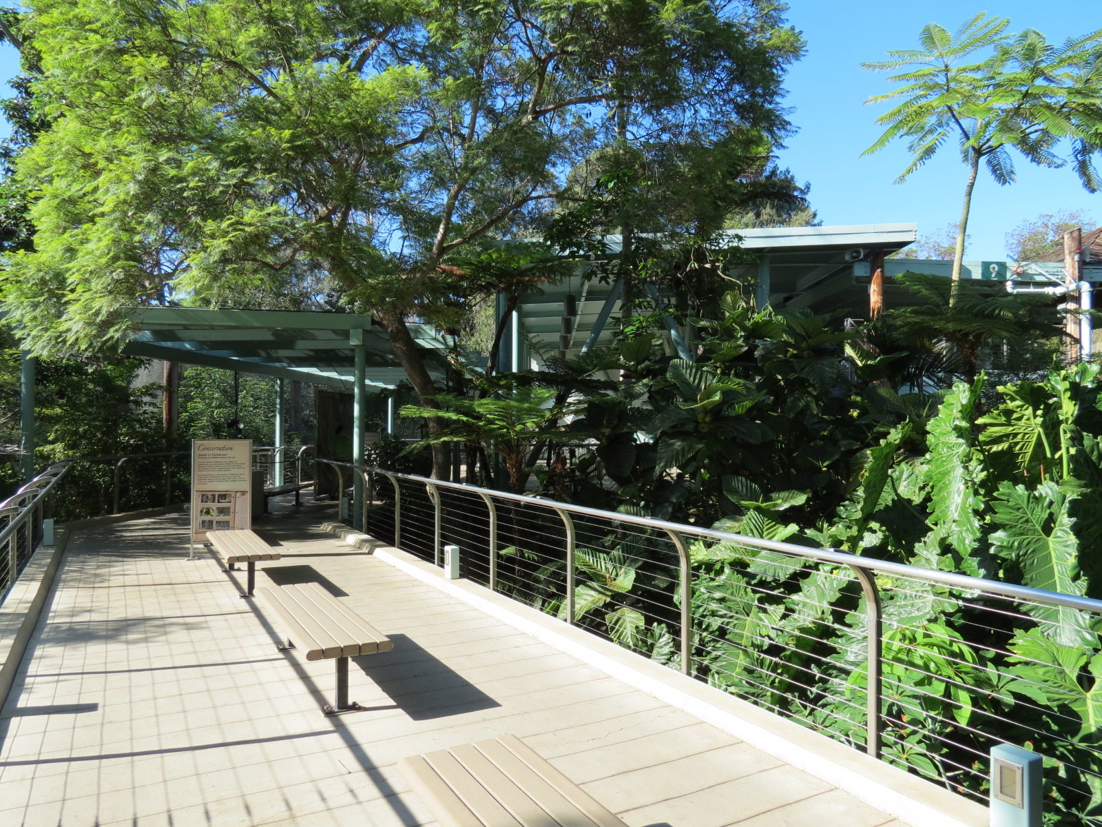 Entrance Area - Bus Tour Queue