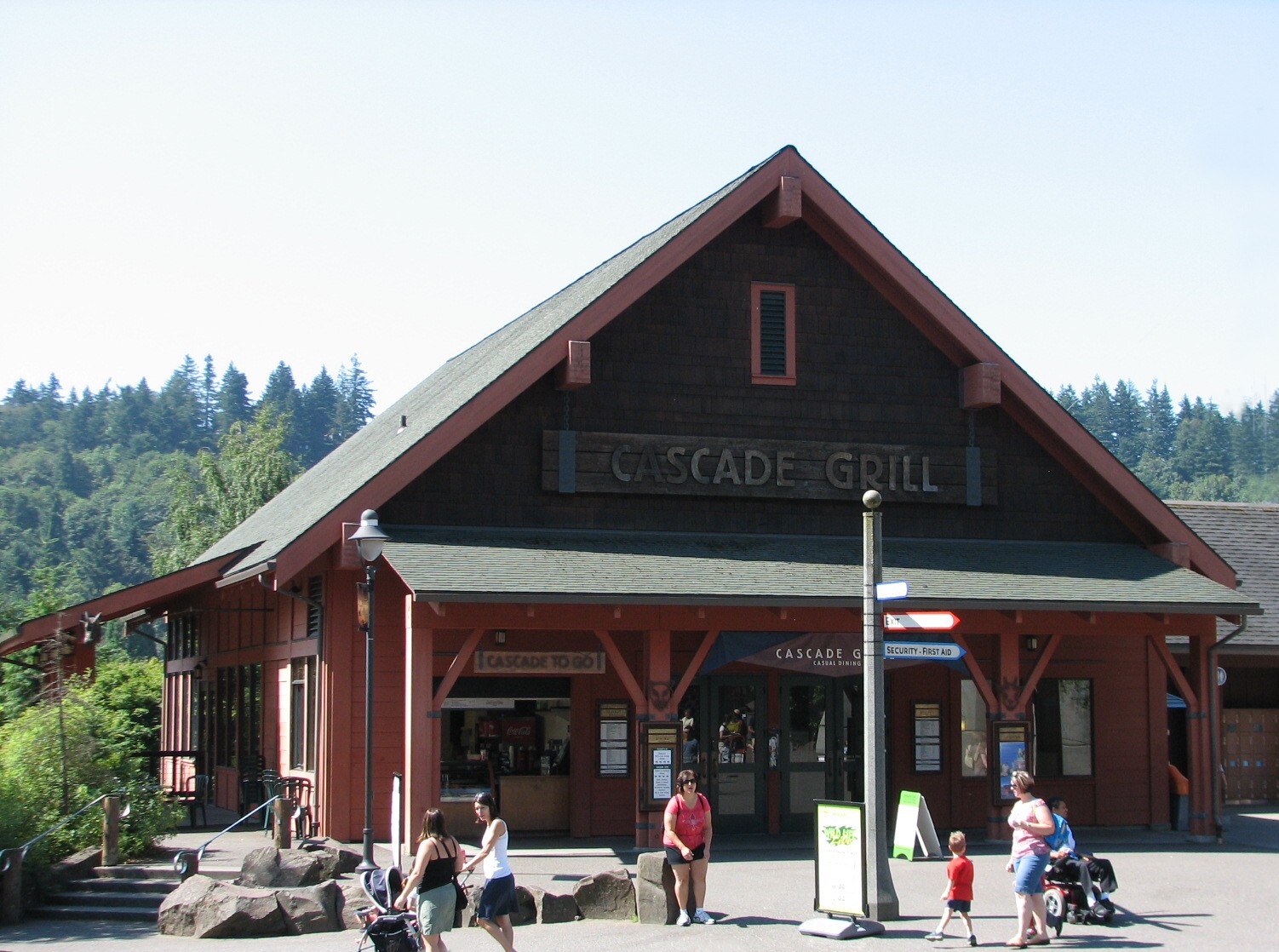 Entrance Area - Cascade Grill