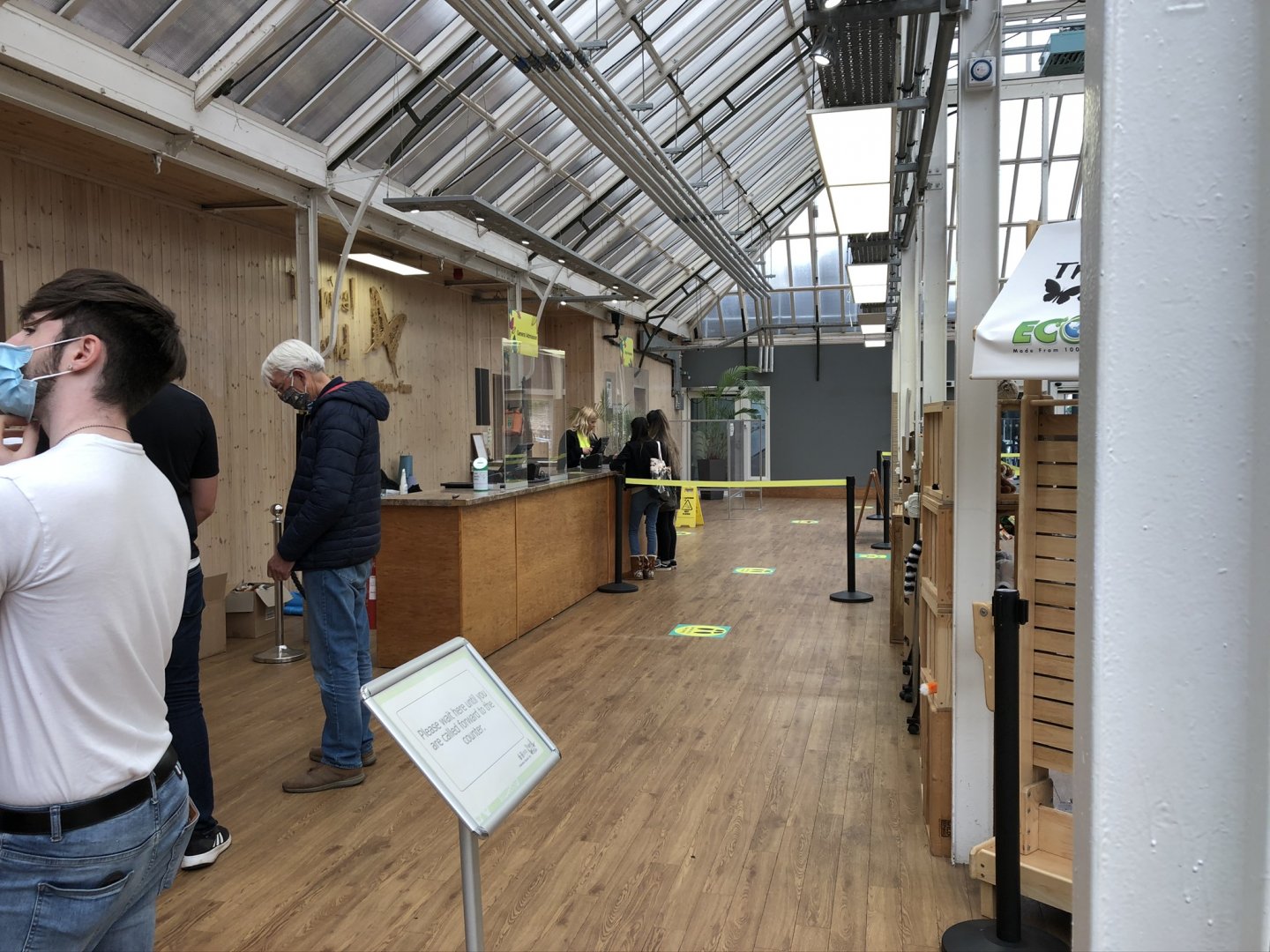 Entrance Area / Reception at Tropical World (July 2020)