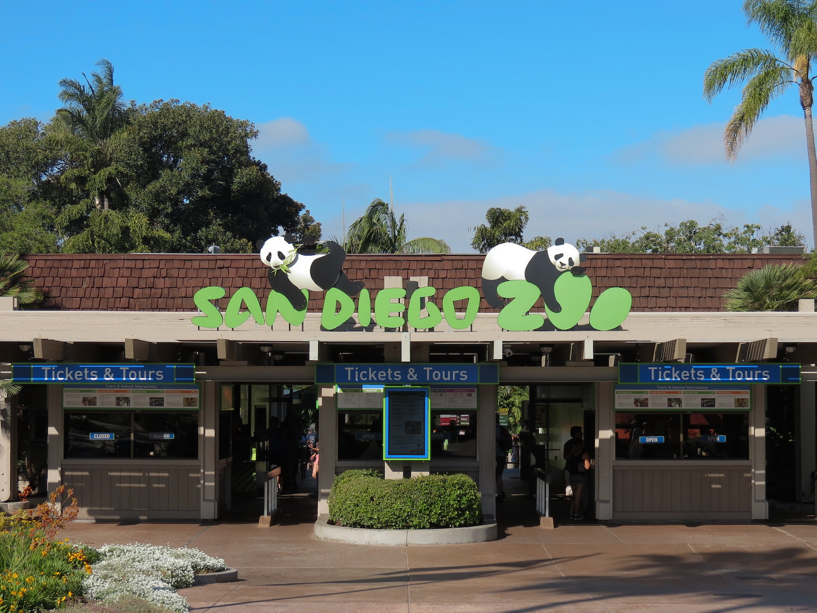 Entrance Area - Ticket Booths