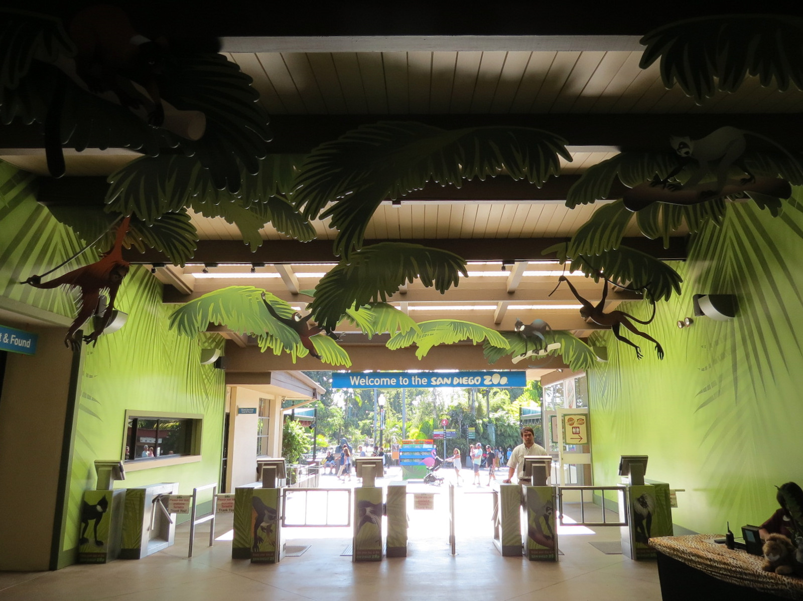 Entrance Area - Turnstiles