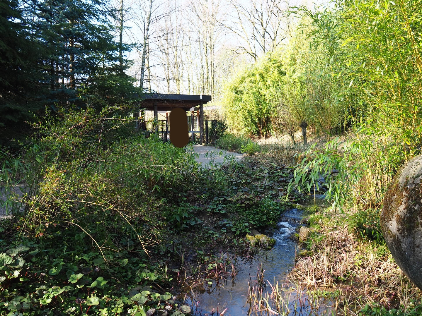 Entrance area - Walkway through valley area, 2019-03-30