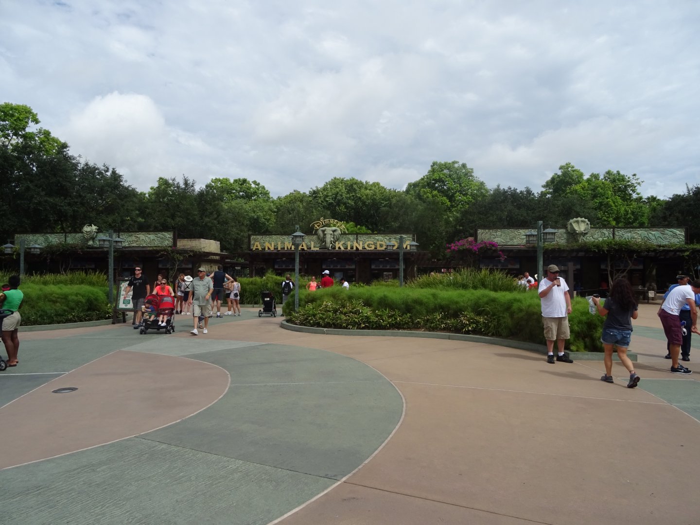 Entrance at Disney's Animal Kingdom (2014)