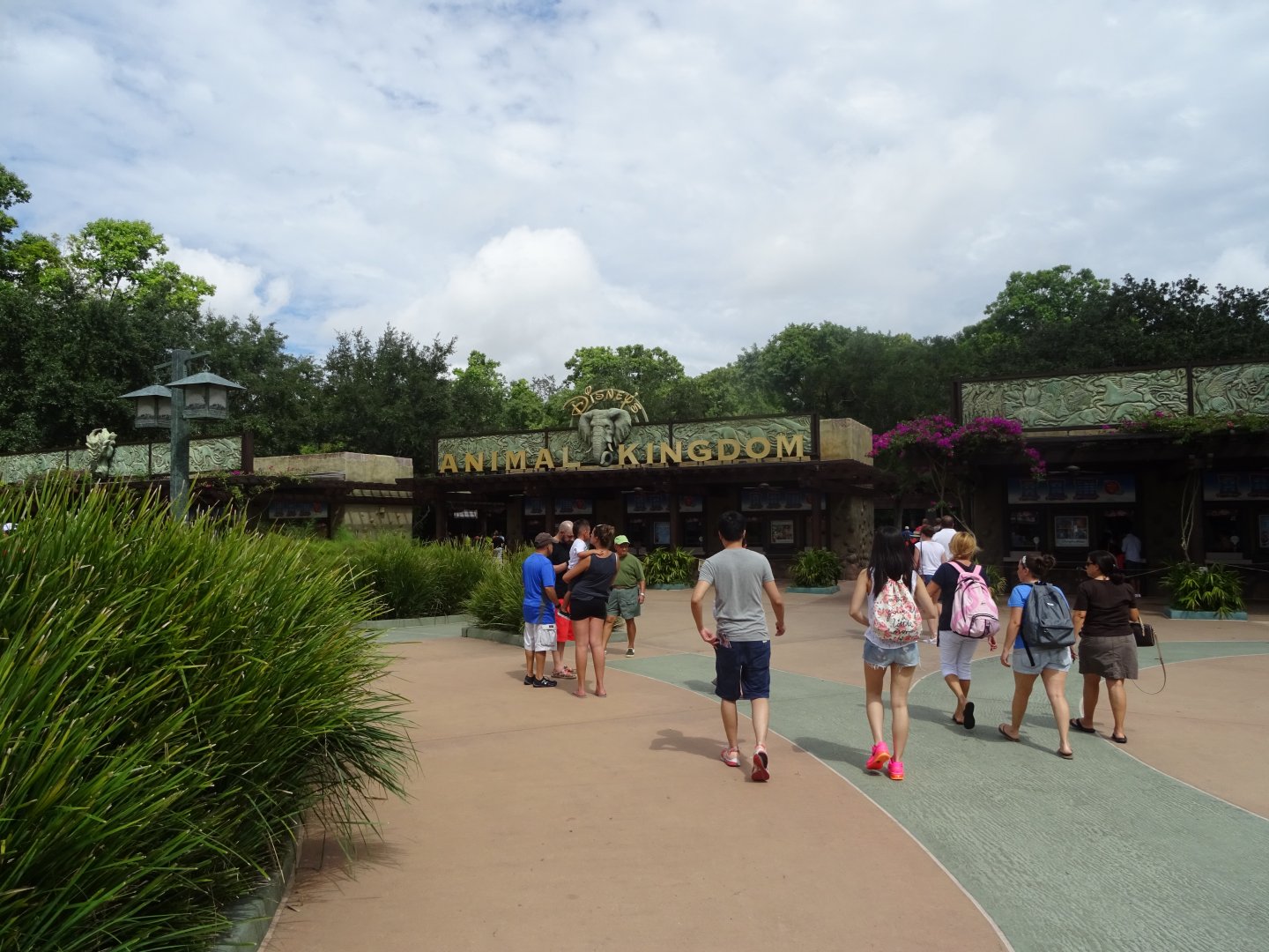 Entrance at Disney's Animal Kingdom (2014)