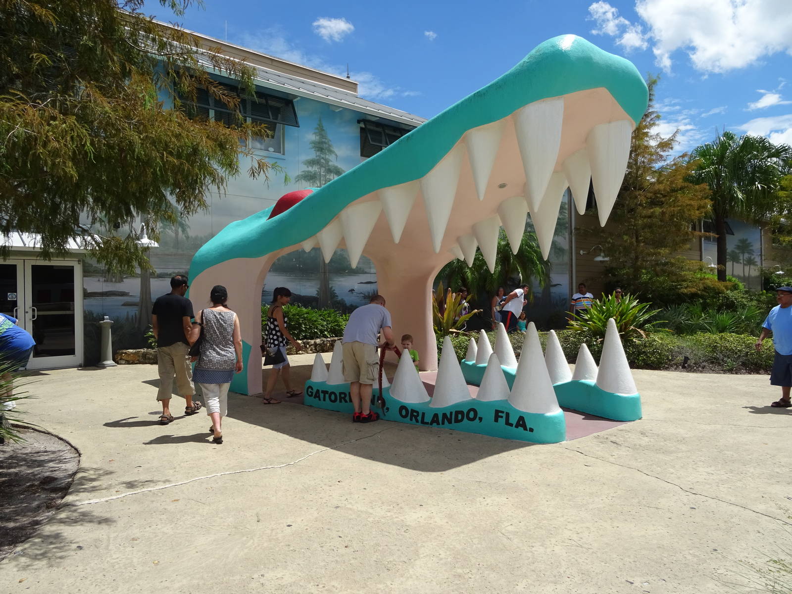 Entrance at Gatorland