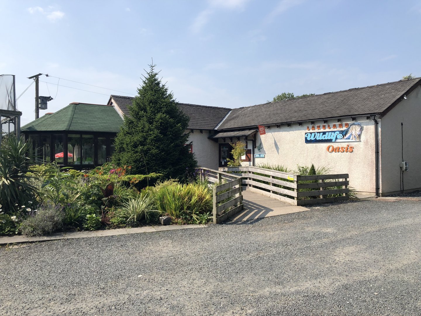 Entrance at Lakeland Wildlife Oasis (2020)