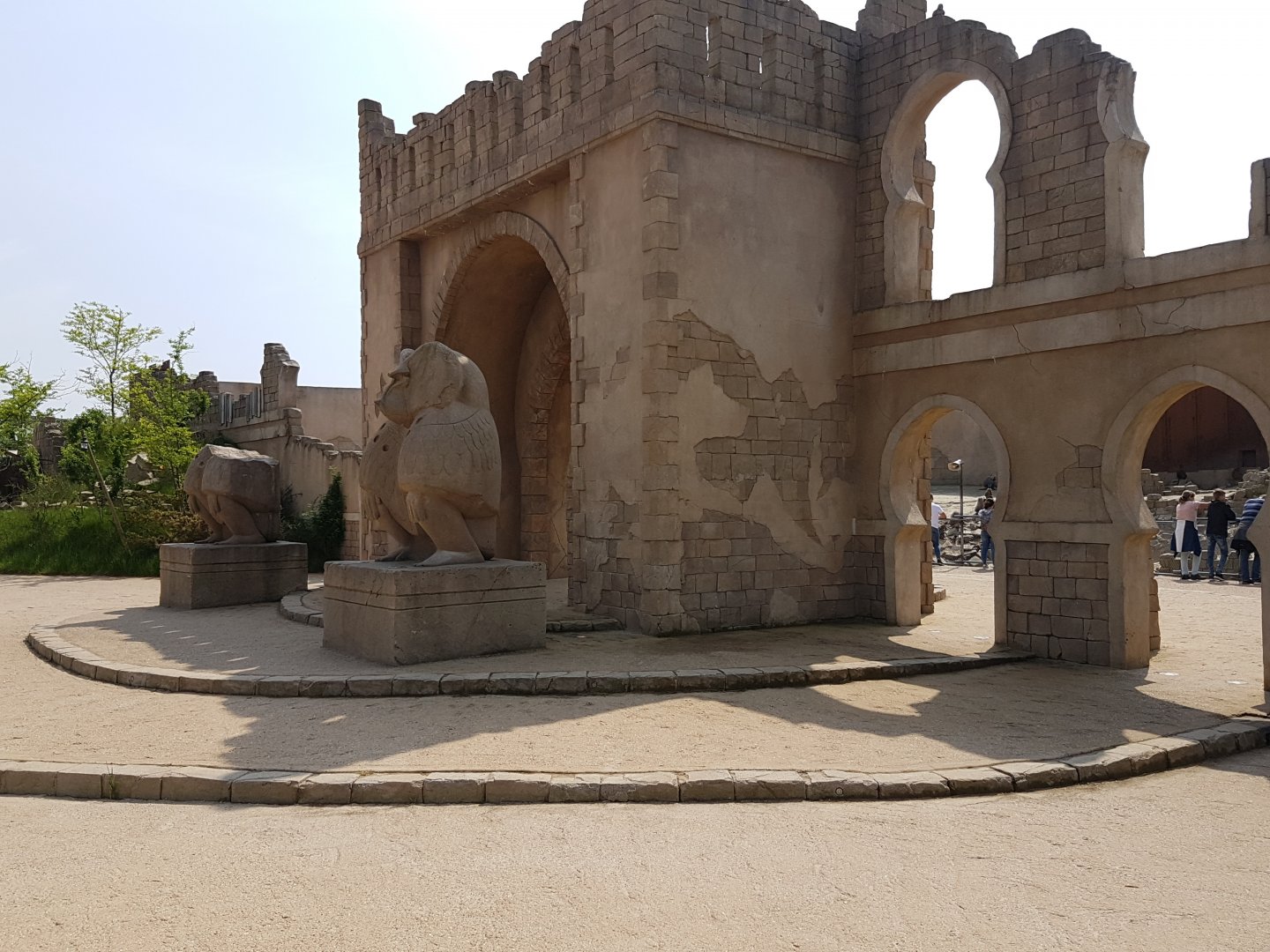 Entrance Baboon "temple"