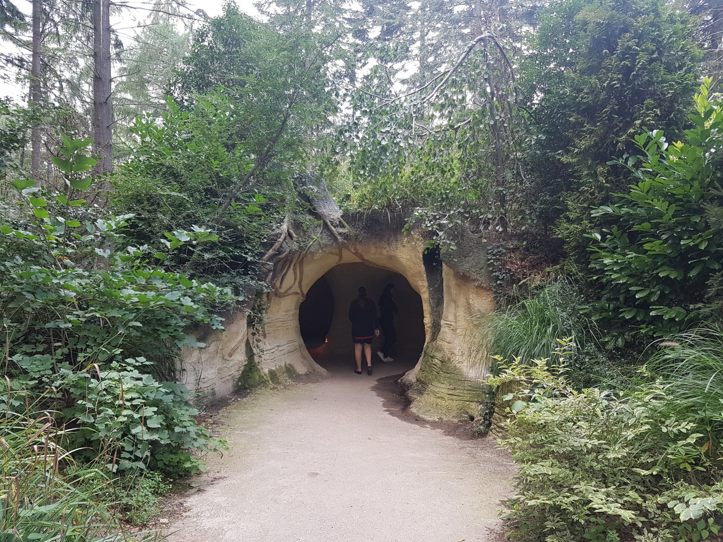 Entrance "Badger-grotto"