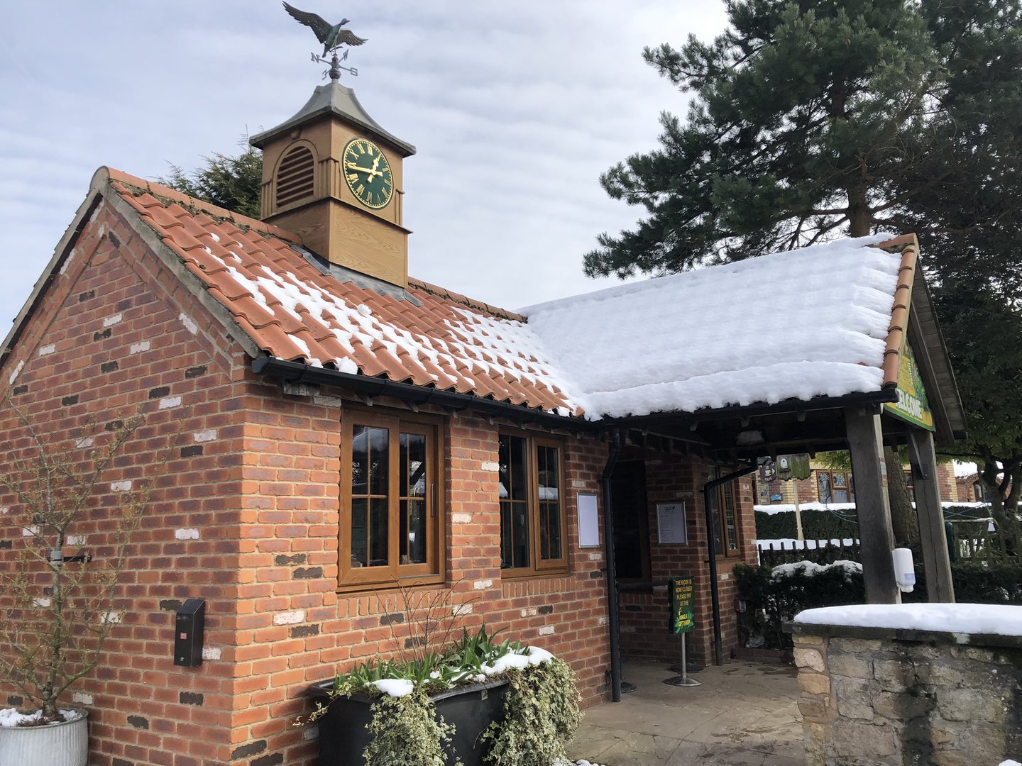 Entrance Building at Tropical Butterfly House (March 2023)