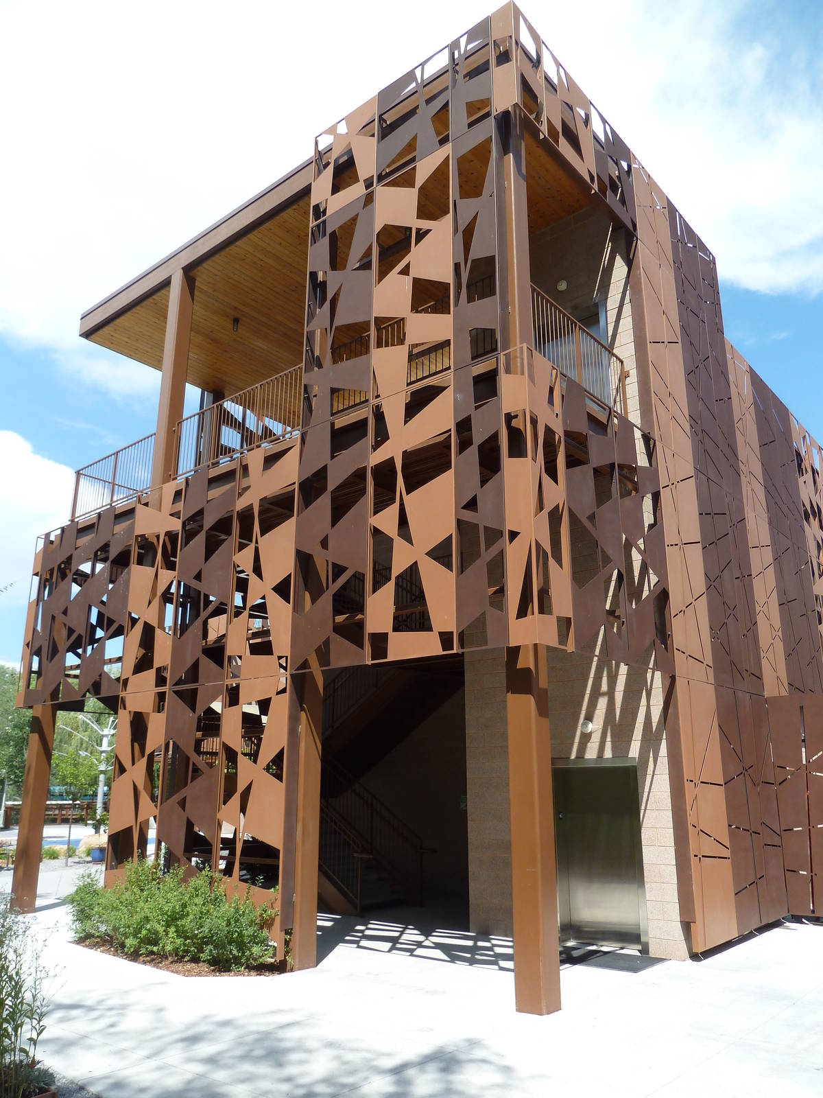 Entrance Building (from inside zoo)