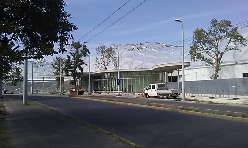 Entrance building of Pannonia Park