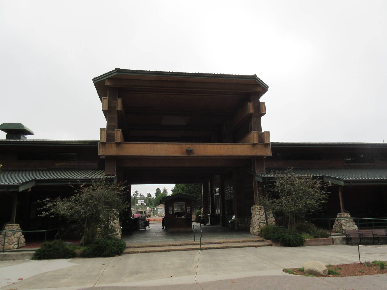 Entrance Building (view from inside zoo)