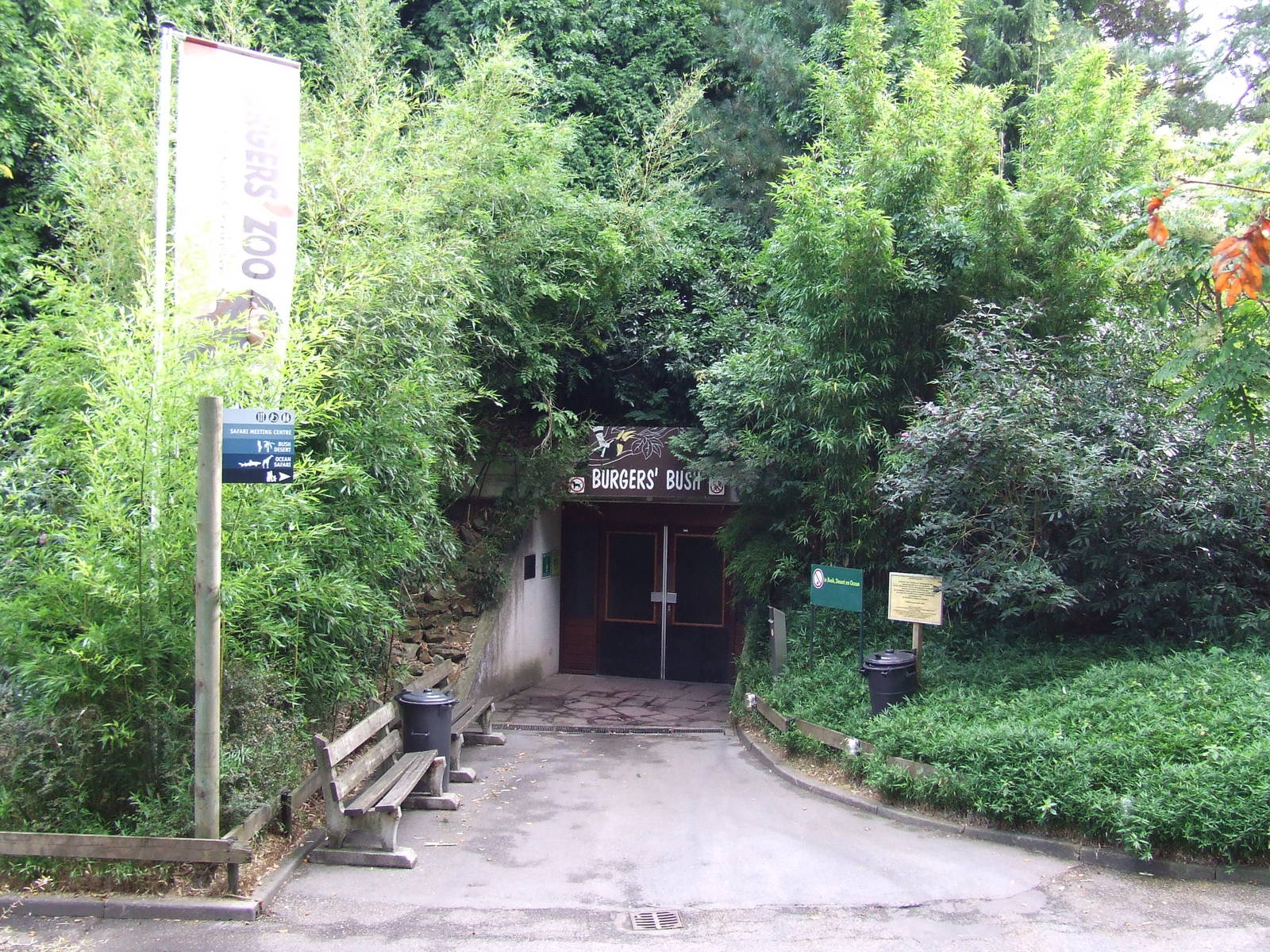 Entrance, Burgers Bush