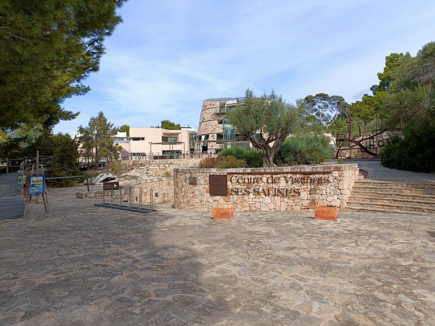 Entrance - Centro de visitantes Ses Salines