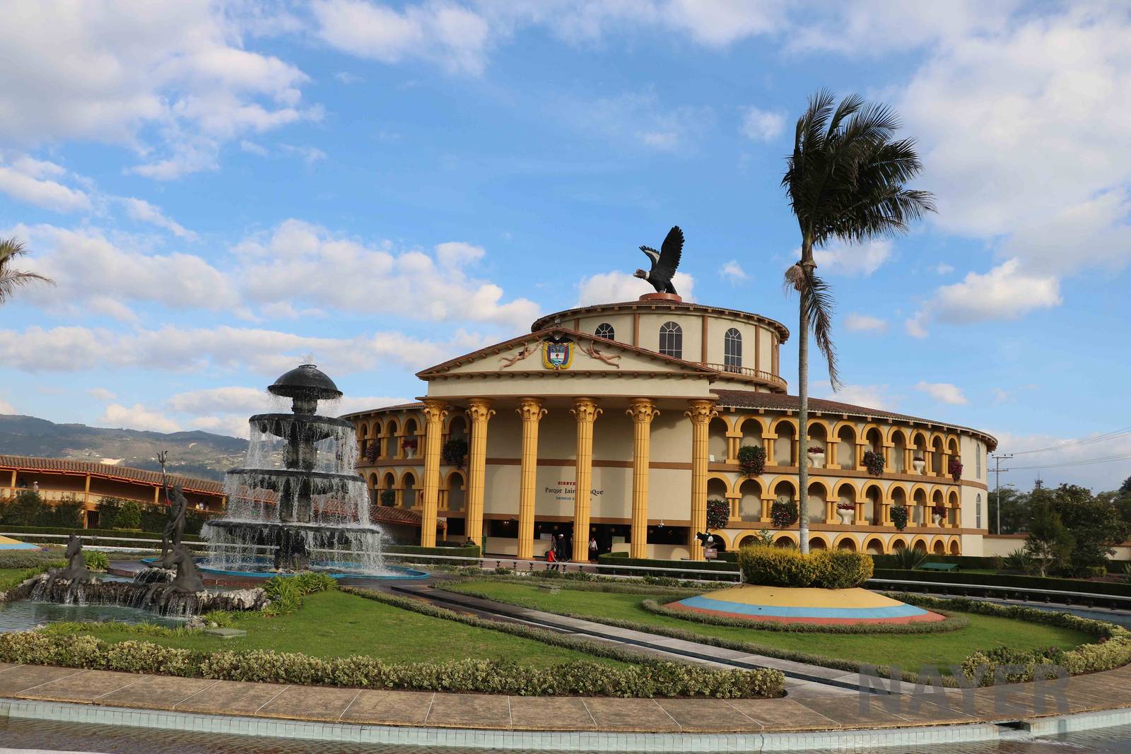 Entrance complex, March 2016