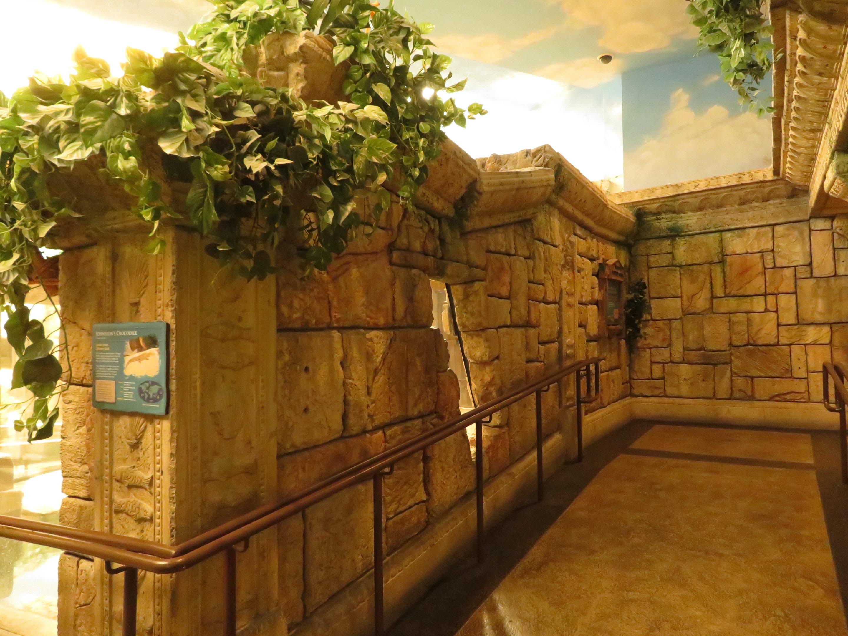 Entrance Corridor to Crocodile