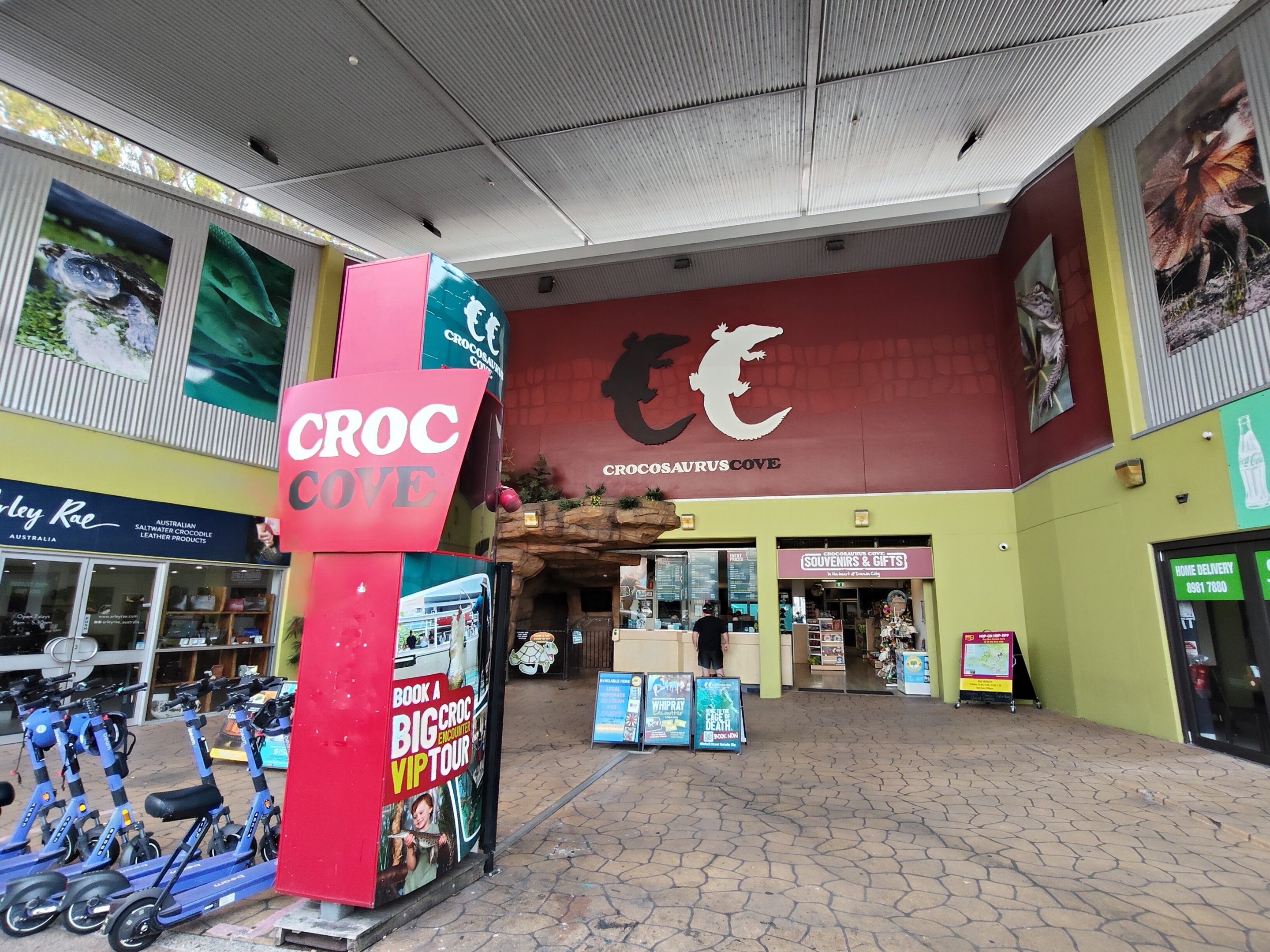 Entrance, Crocosaurus Cove