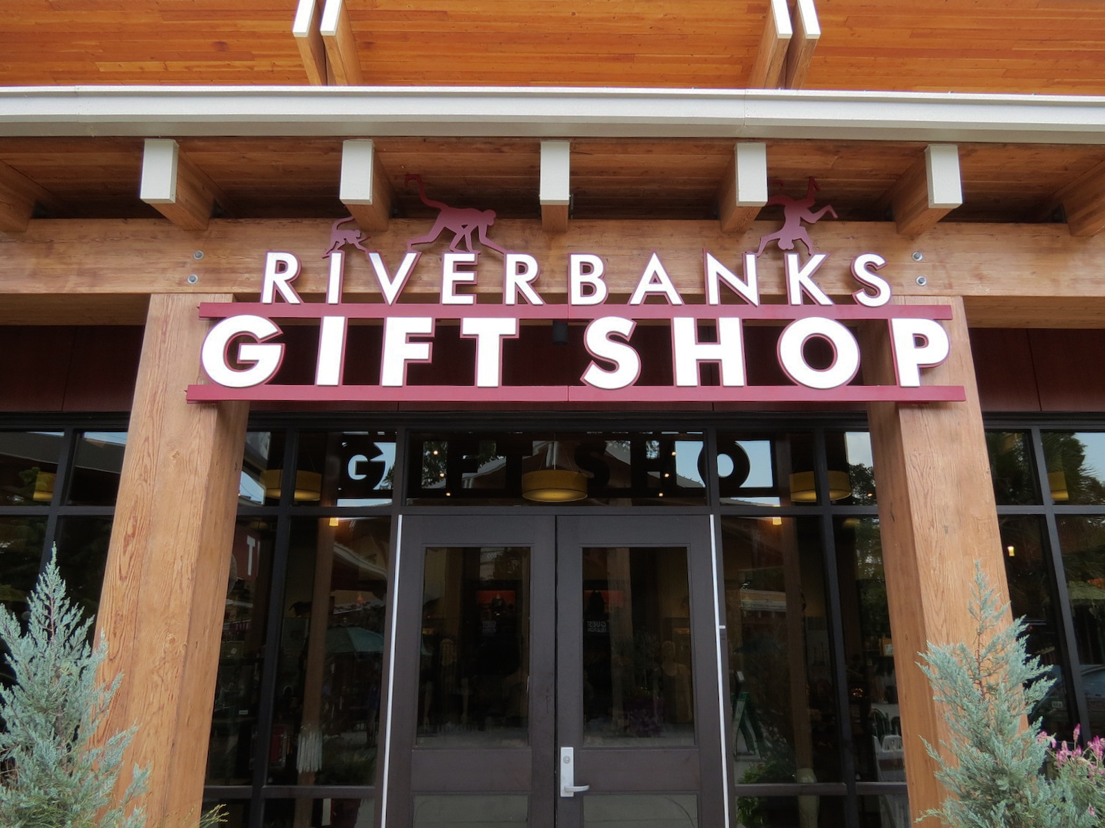 Entrance & Exit Area - Gift Shop - Sign