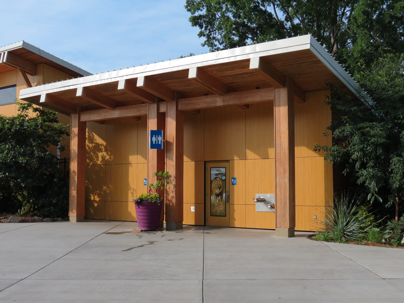 Entrance & Exit Area - Restrooms