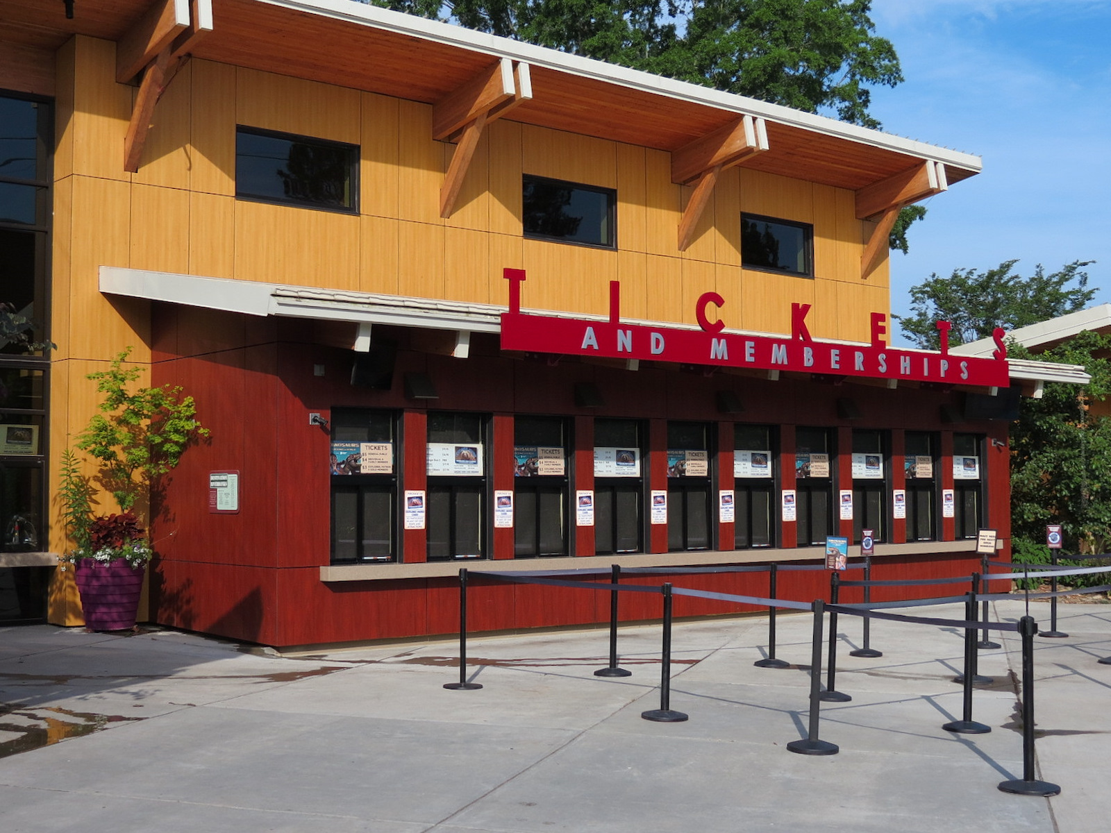 Entrance & Exit Area - Ticketing