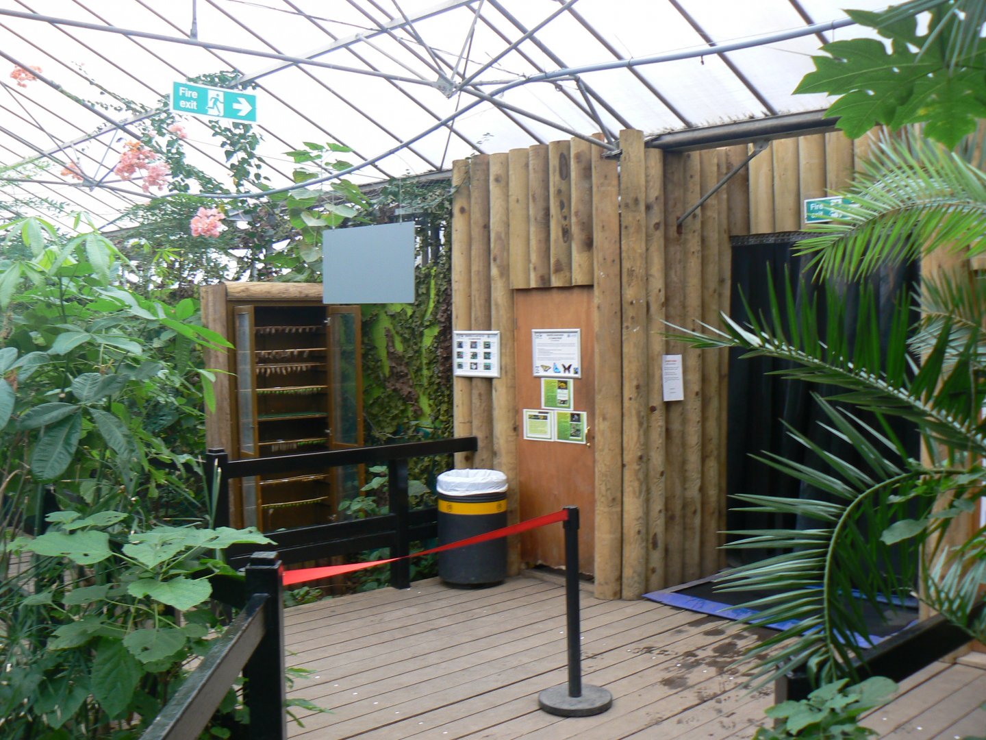 Entrance/ Exit to Butterfly House - 28 March 2018