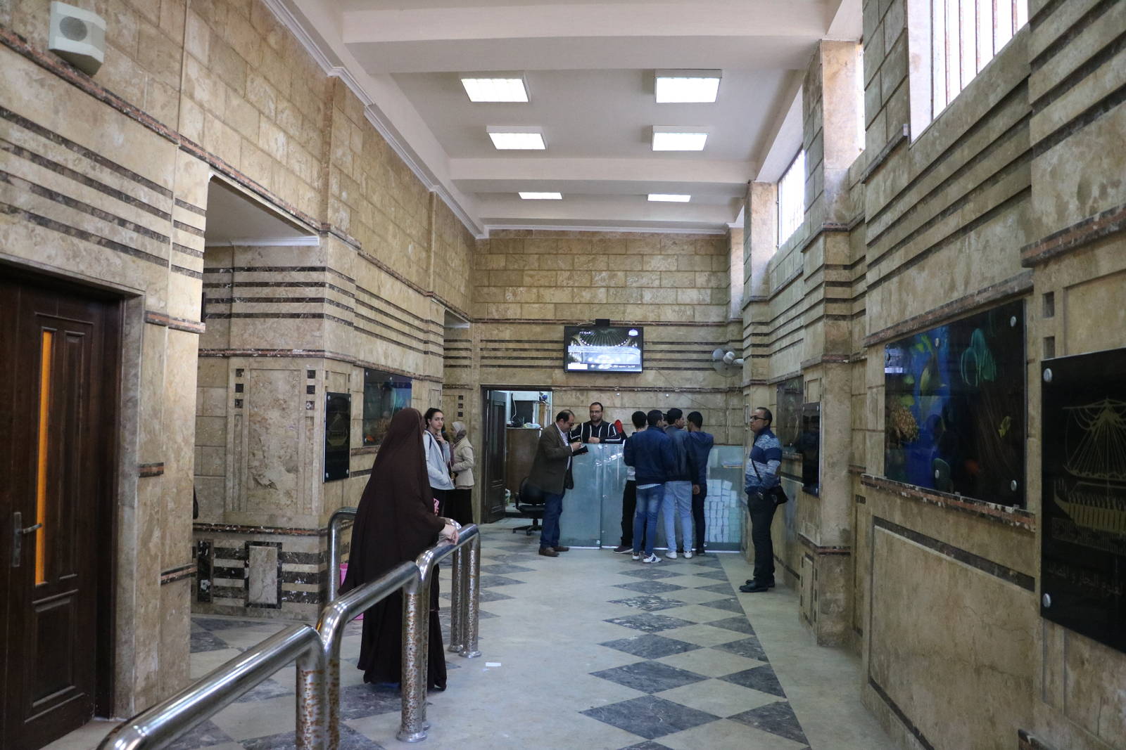 Entrance foyer, February 2016