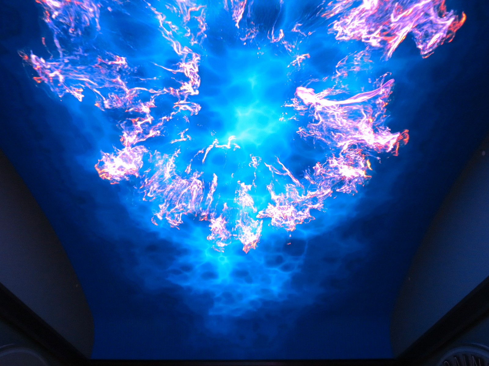 Entrance Hall - Giant Animated Overhead Screen