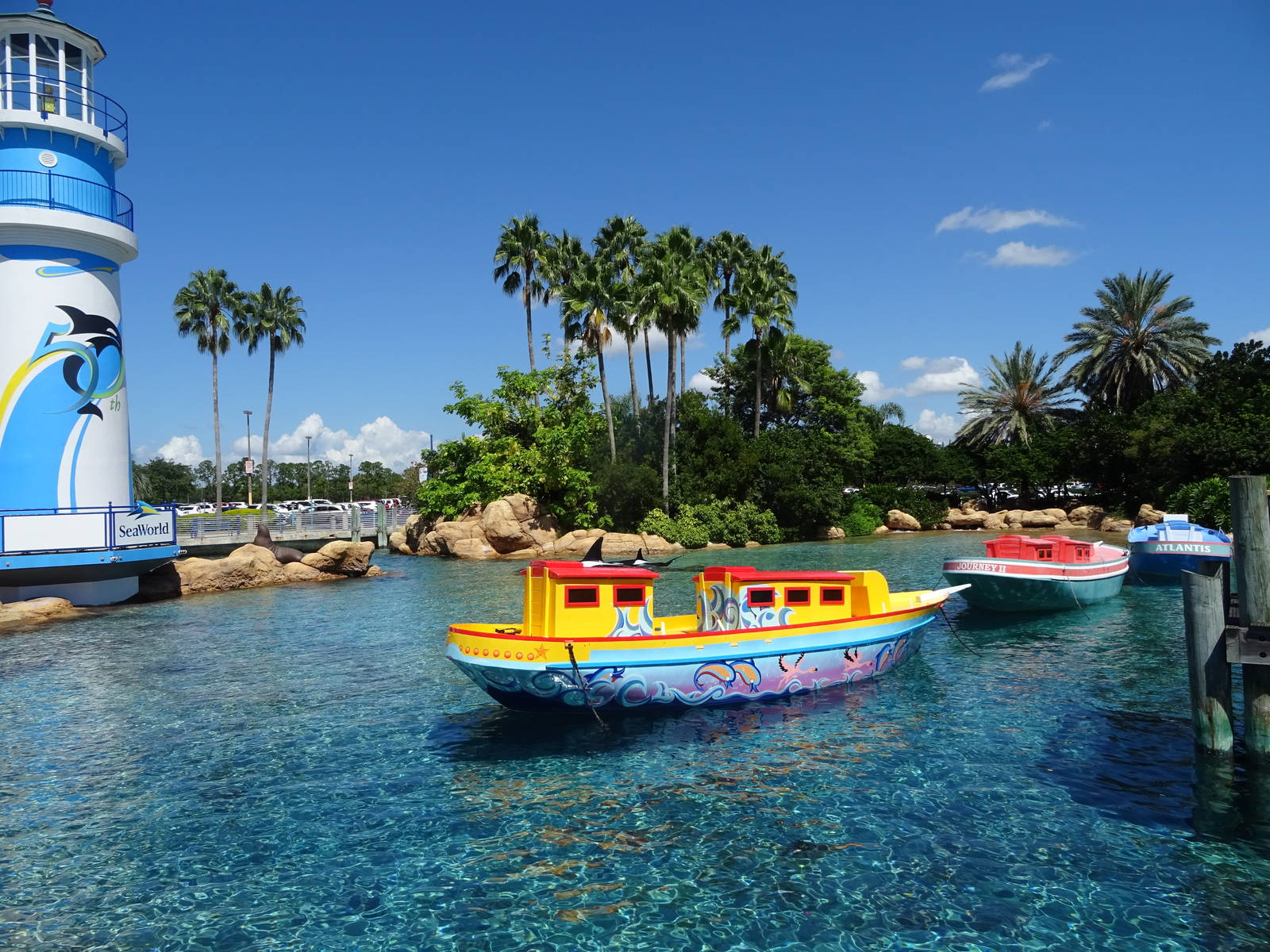 Entrance Harbour at SeaWorld Orlando