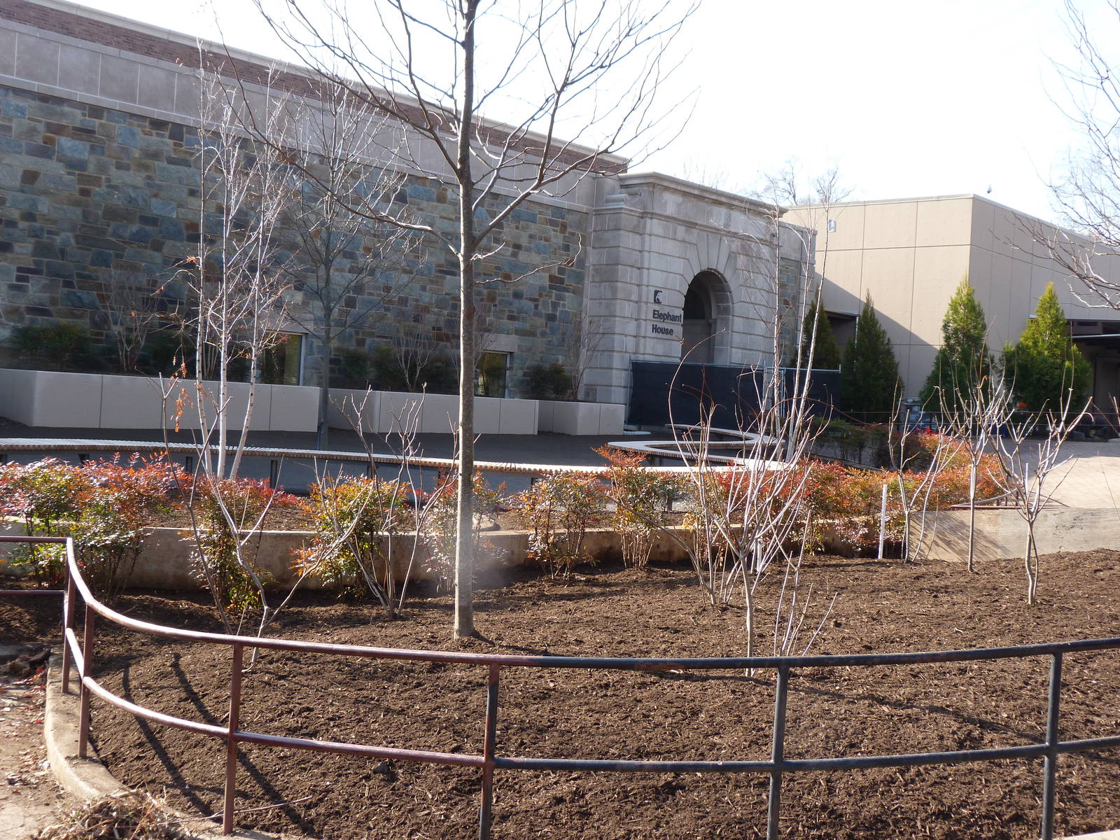 Entrance in front of Elephant Exhibit