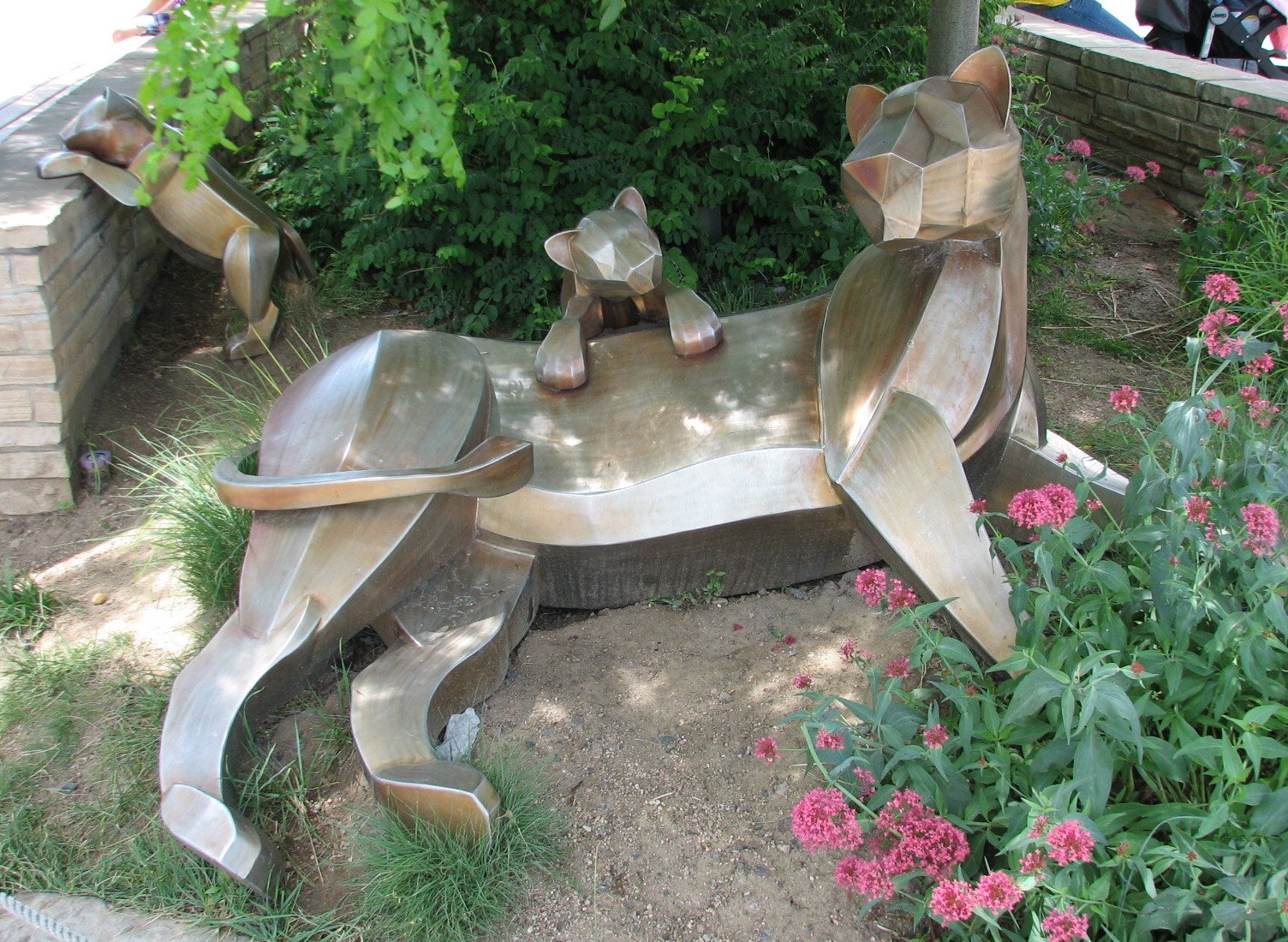 Entrance - Lion Sculpture