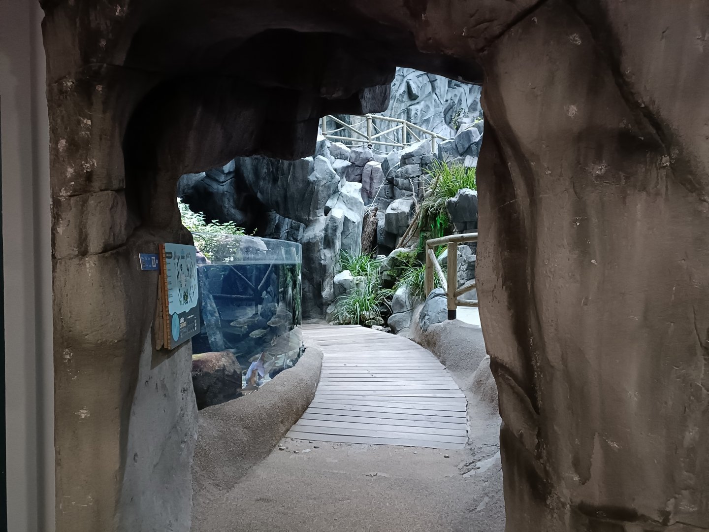 Entrance of aquarium - Bioparc Acuario de Gijón