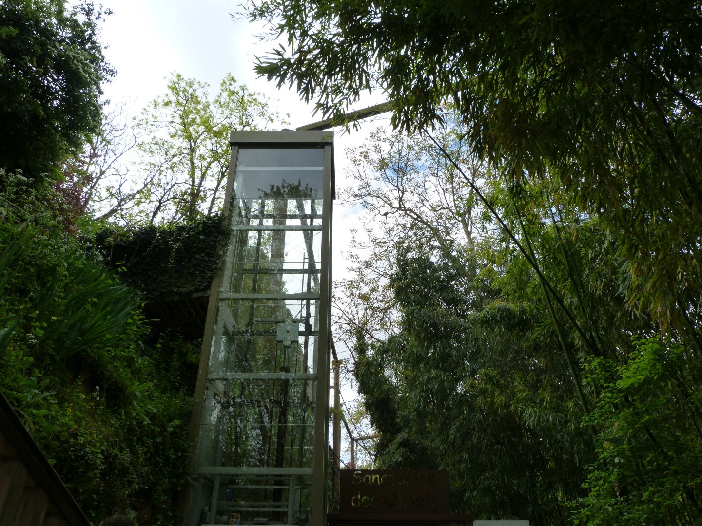 Entrance of "Le Sanctuaire des okapis" -Bioparc de Doué la Fontaine (2025)