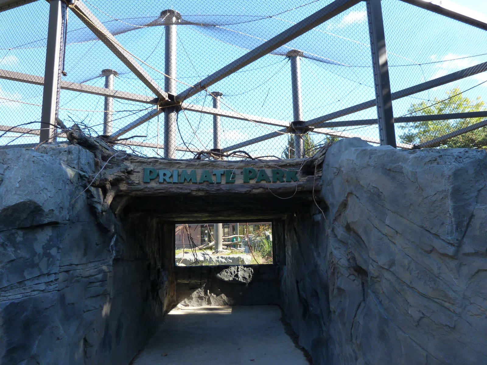 Entrance of Primate Park