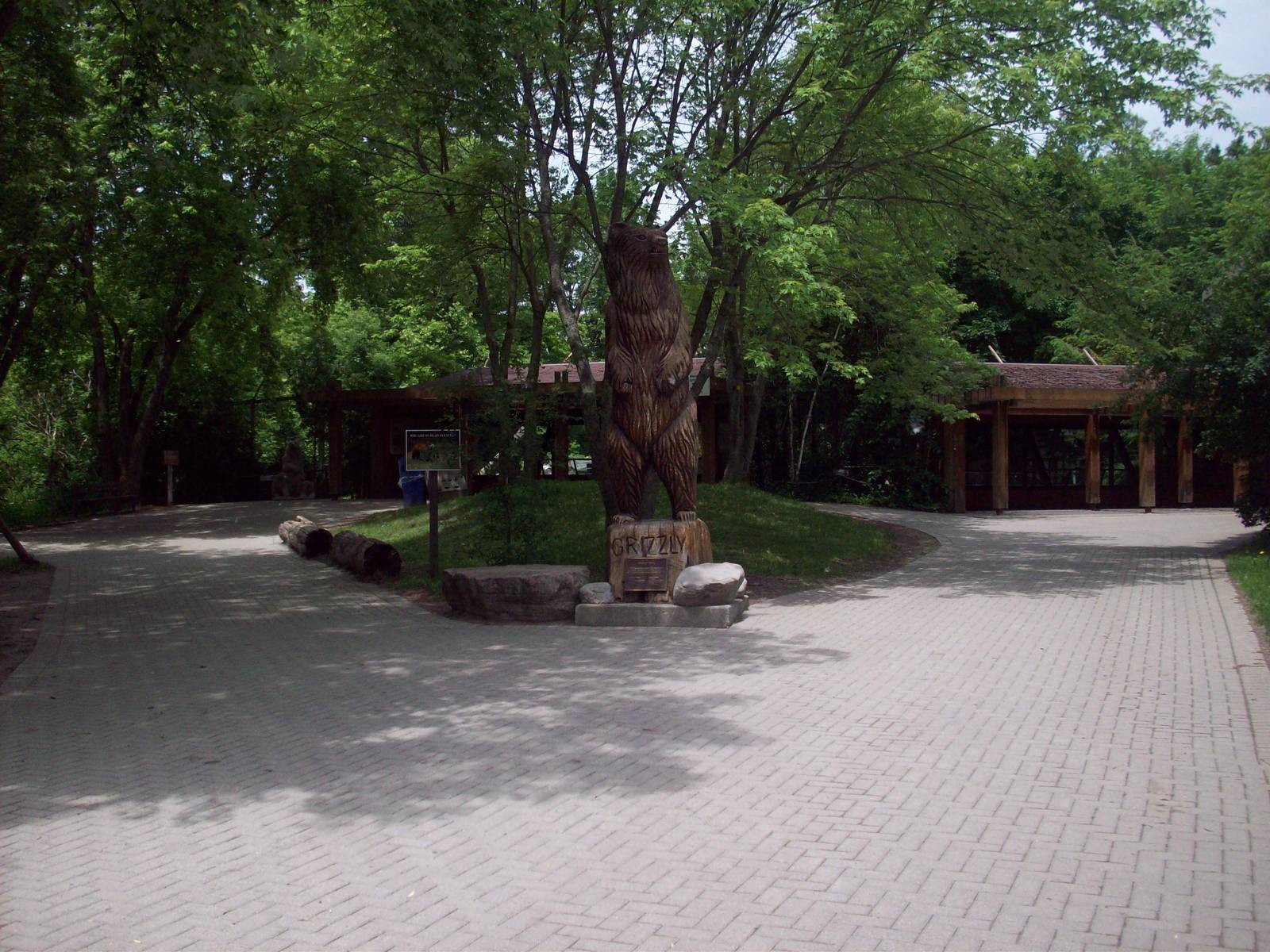 Entrance of the Brown Bear Exhibit.