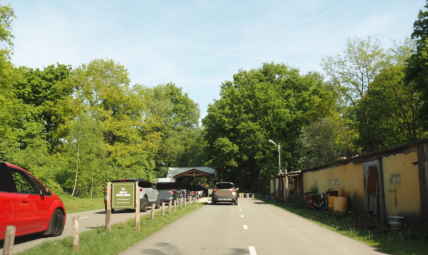 Entrance of the car safari, 2025-04-30