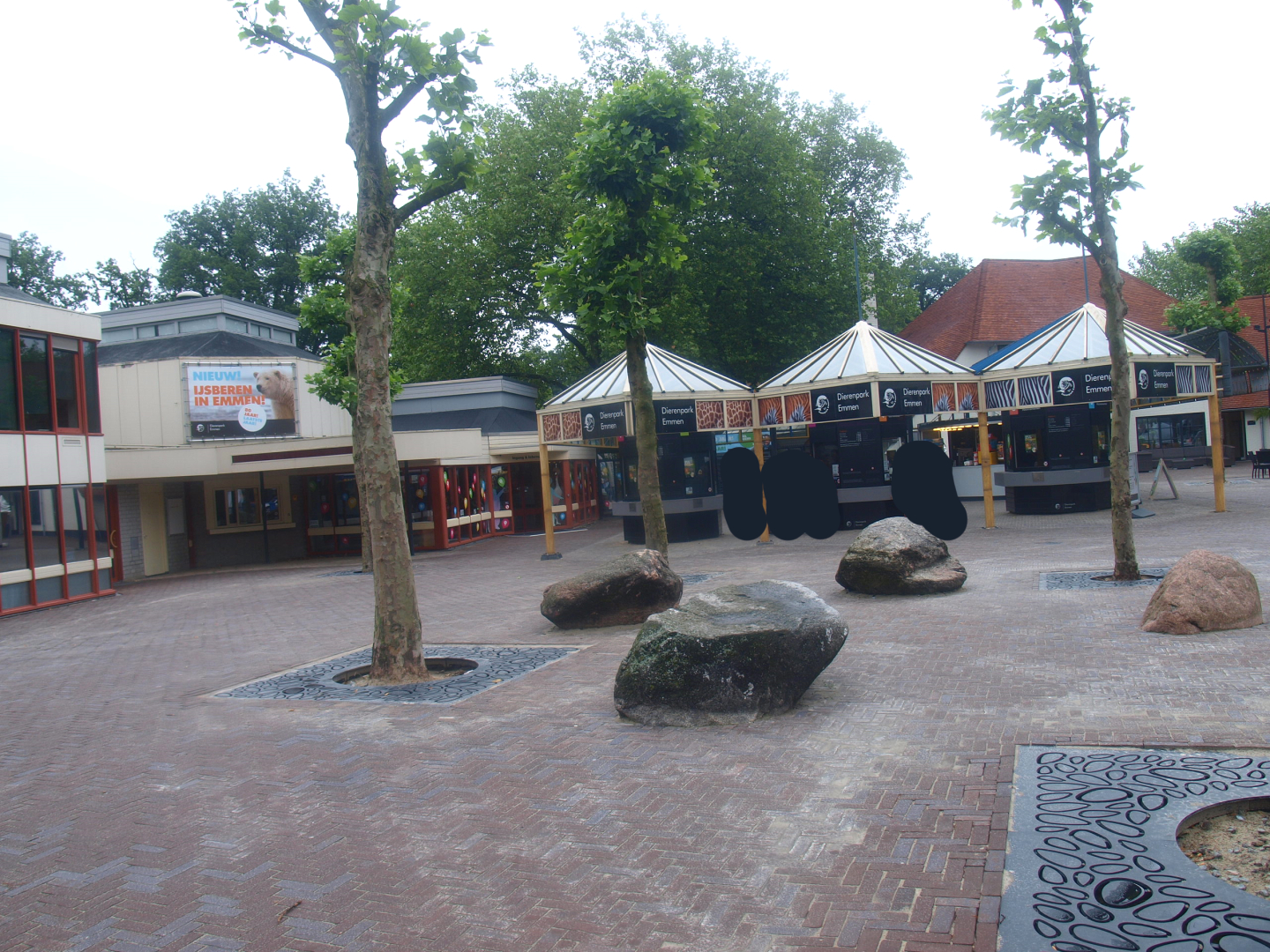 Entrance of the old Dierenpark Emmen (now Rensenpark), 2015-07-19