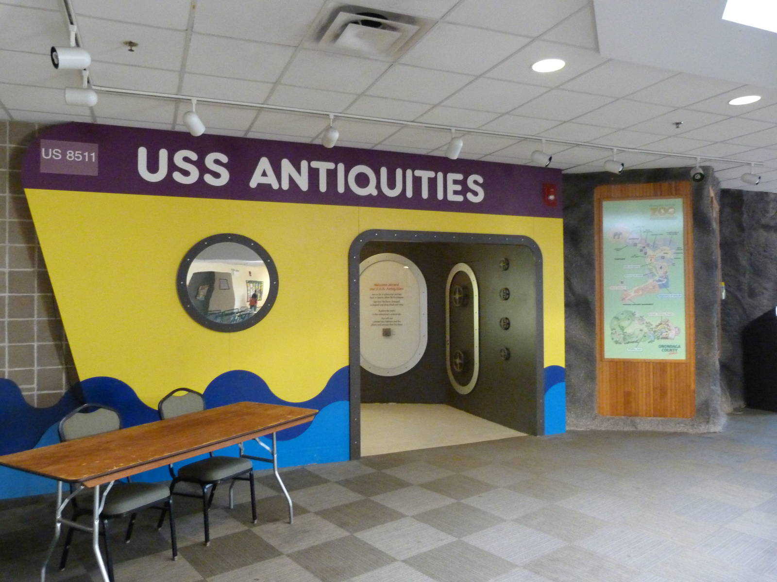Entrance of USS Antiquities