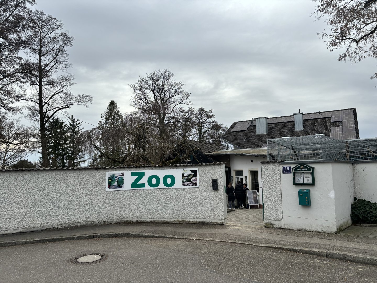 Entrance of Zoo Wassertstern (Ingolstadt)